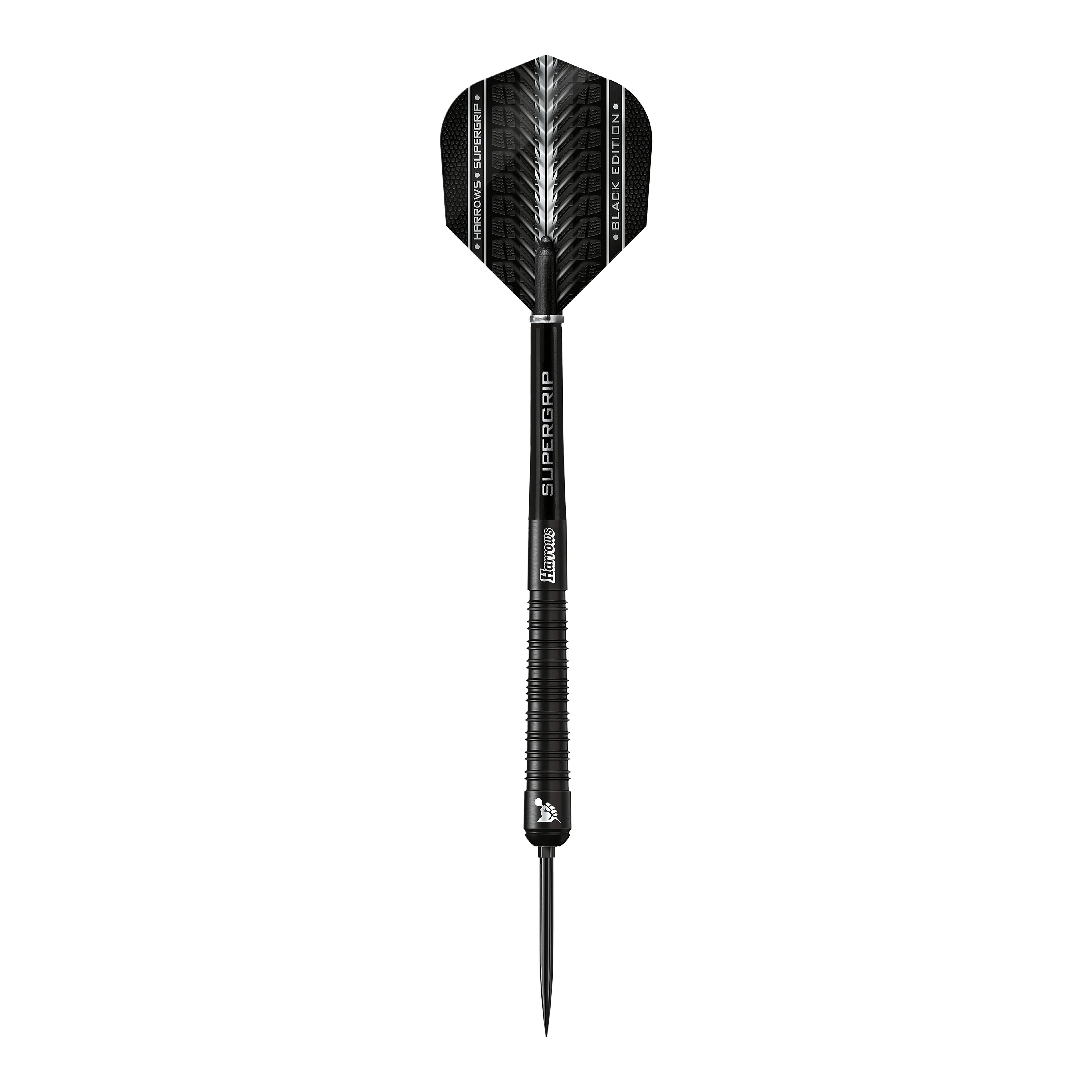 Harrows Supergrip 90 Black Edition Quick Point Steel Darts Harrows Supergrip 90 Black Edition Quick Point Steel Darts
