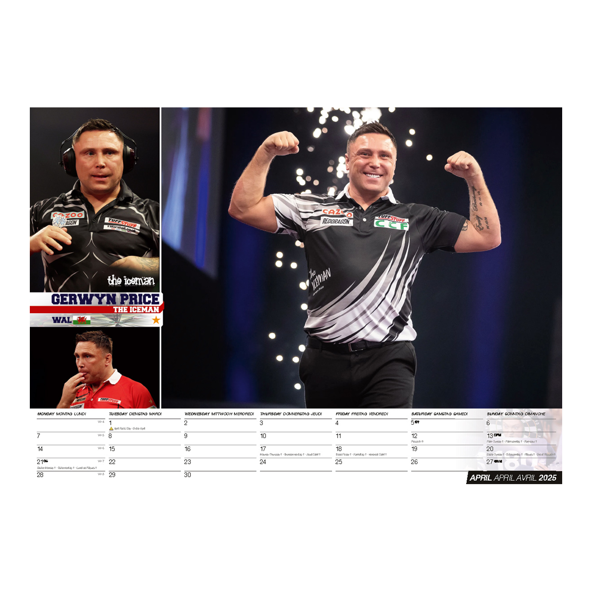 Darts Calendar 2025