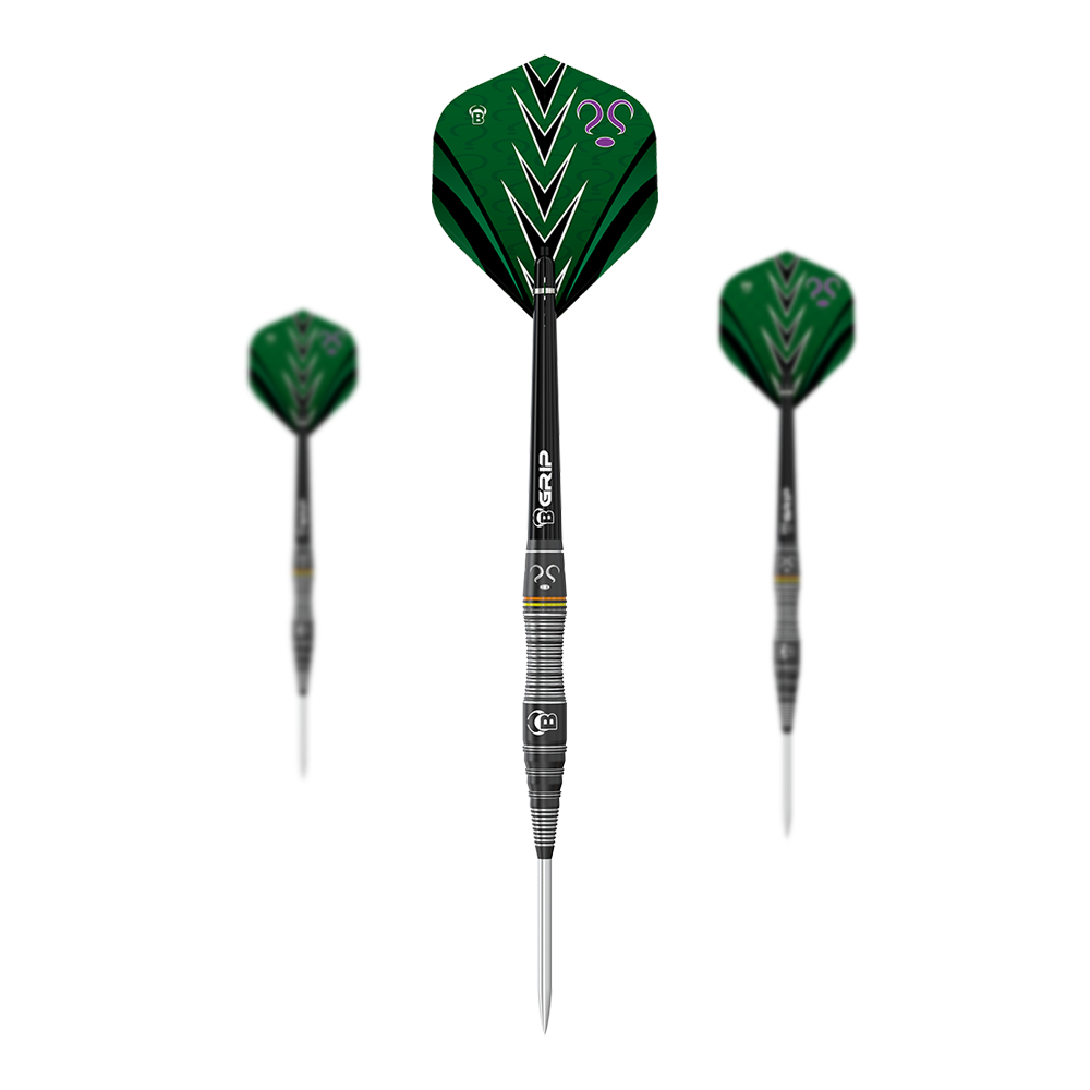 Bull&#39;s Brian Raman The Riddler Steel darts