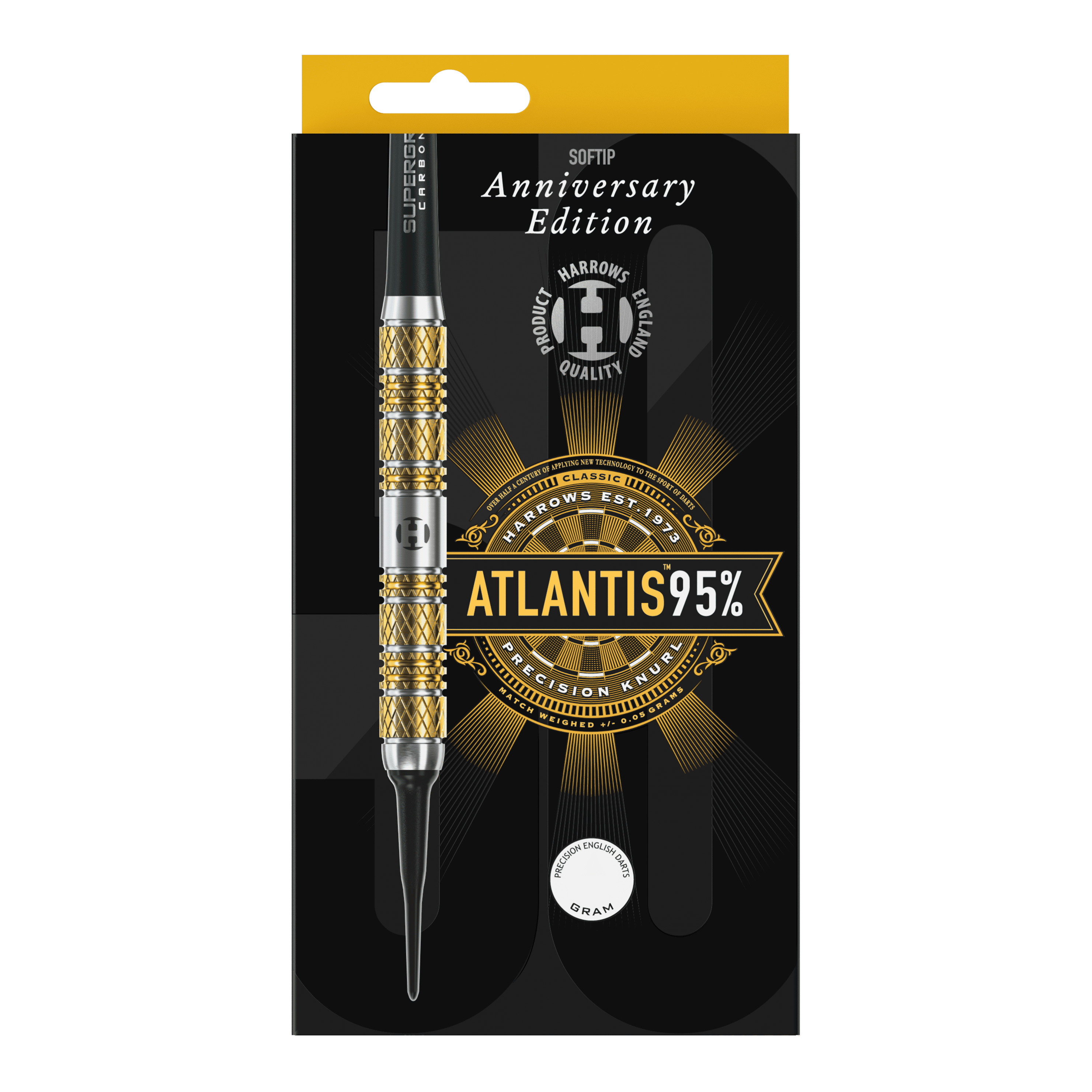 Harrows Anniversary Edition Atlantis Softdarts - 18g