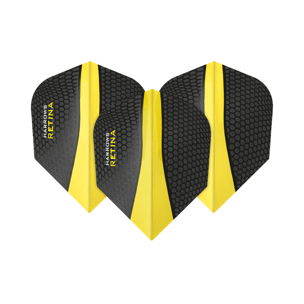 Harrows Retina Yellow No6 Flights