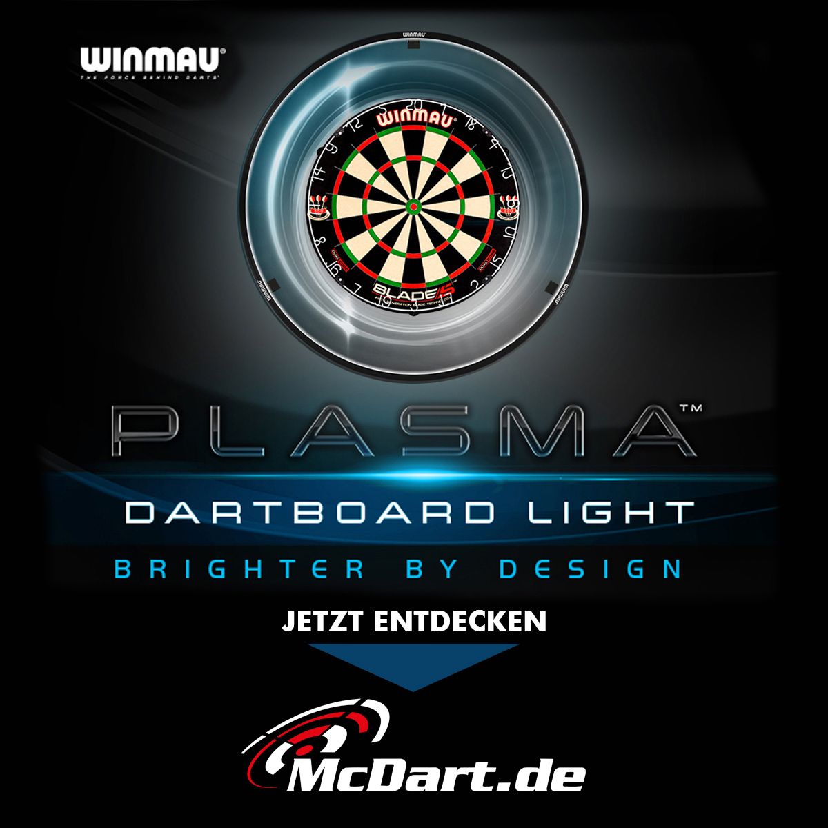 Winmau Plasma LED Dartboard Light