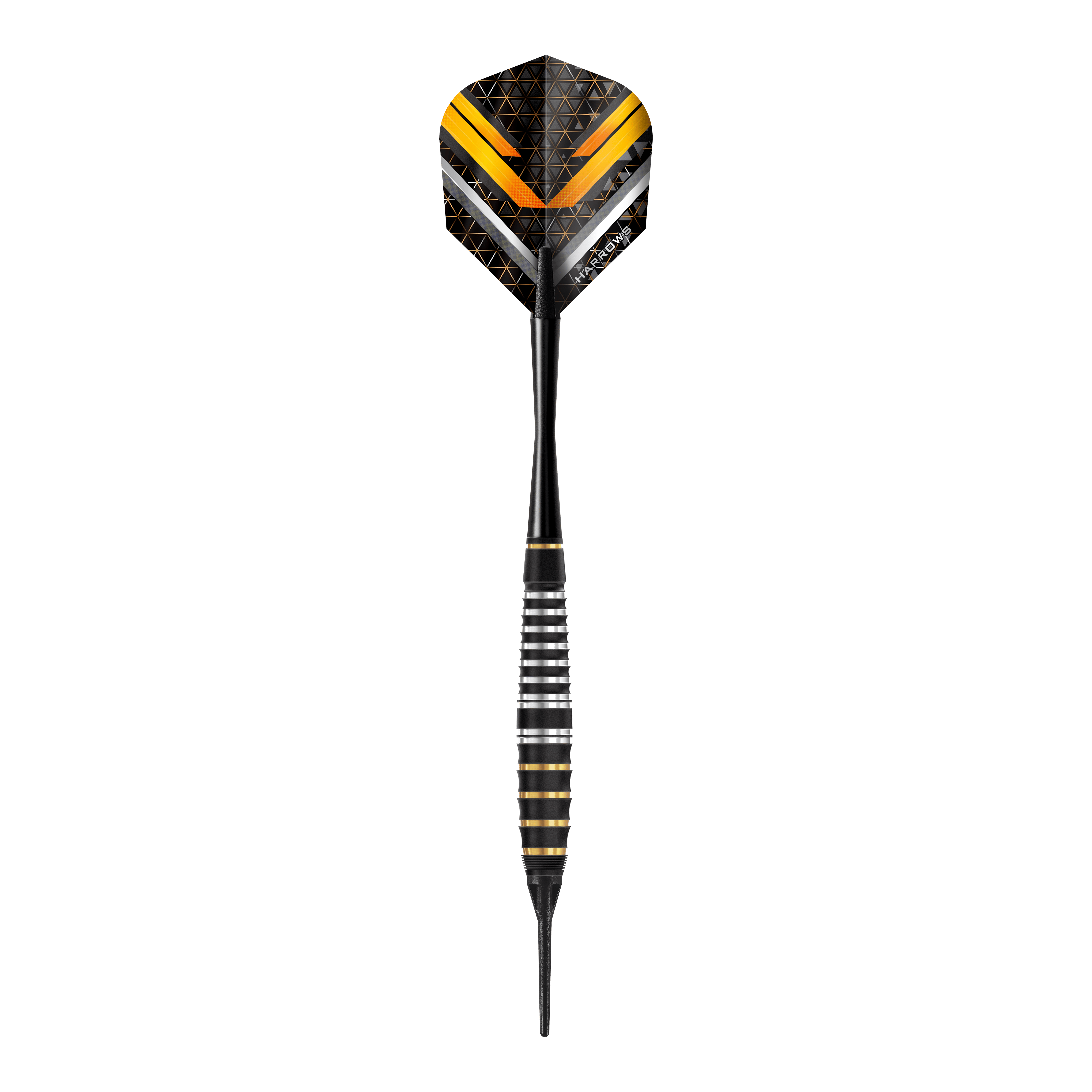 Harrows Vulcan Softdarts Das Bild zeigt die Harrows Vulcan Softdarts aus einer anderen Perspektive. Diese Darts sind speziell für das Softdart-Spiel entwickelt.