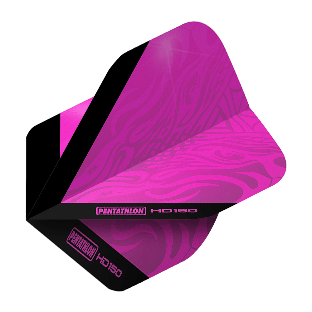 Pentathlon HD150 Metallic Pink Standard Flights