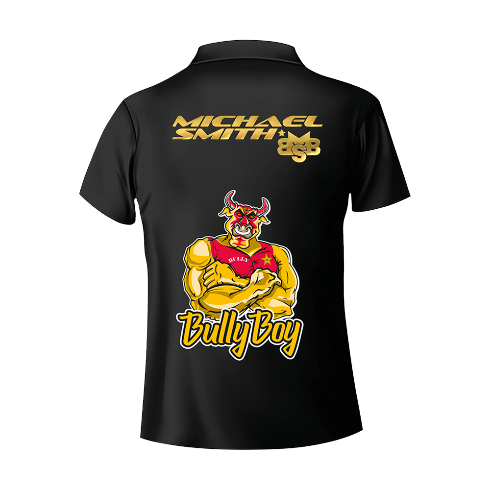 Shot Michael Smith Bully Boy dart shirt