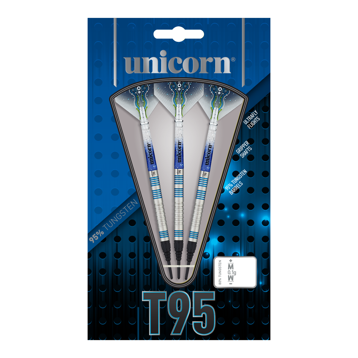 Unicorn T95 Core XL Blue soft darts