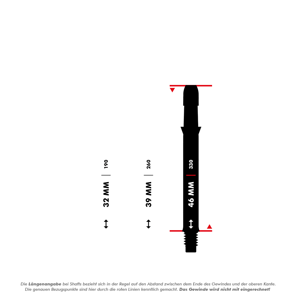 L-L-Style-Shaft Carbon Silent Straight - White