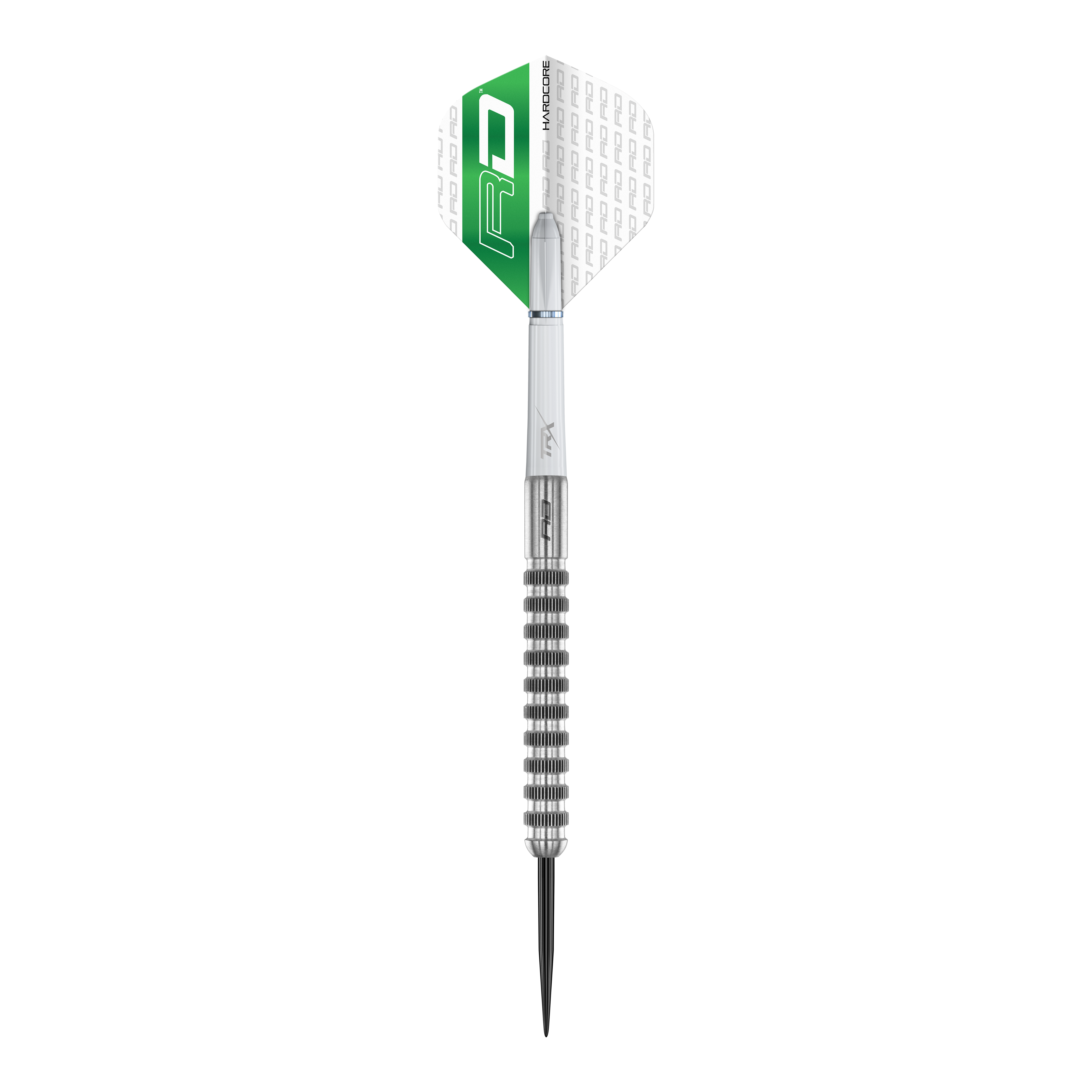 Red Dragon Javelin Speedline steel darts Ein einzelner Red Dragon Javelin Speedline Steeldart ist abgebildet. Der Dart hat eine Silberoptik.