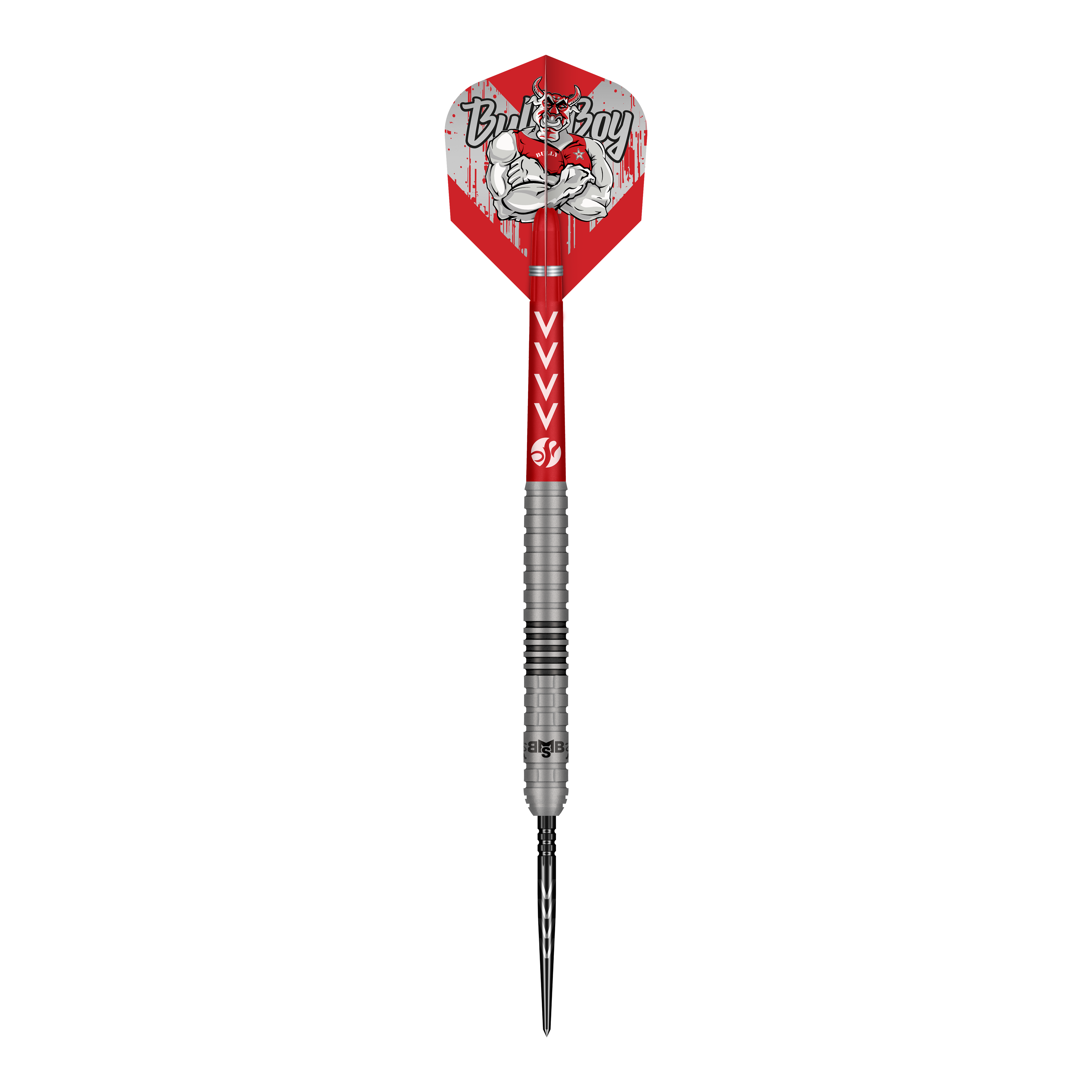 Shot Michael Smith Series 2 Turbo Point steel darts Dieses Bild präsentiert die Shot Michael Smith Series 2 Turbo Point Steeldarts. Die Pfeile gehören zur beliebten Michael Smith Kollektion.