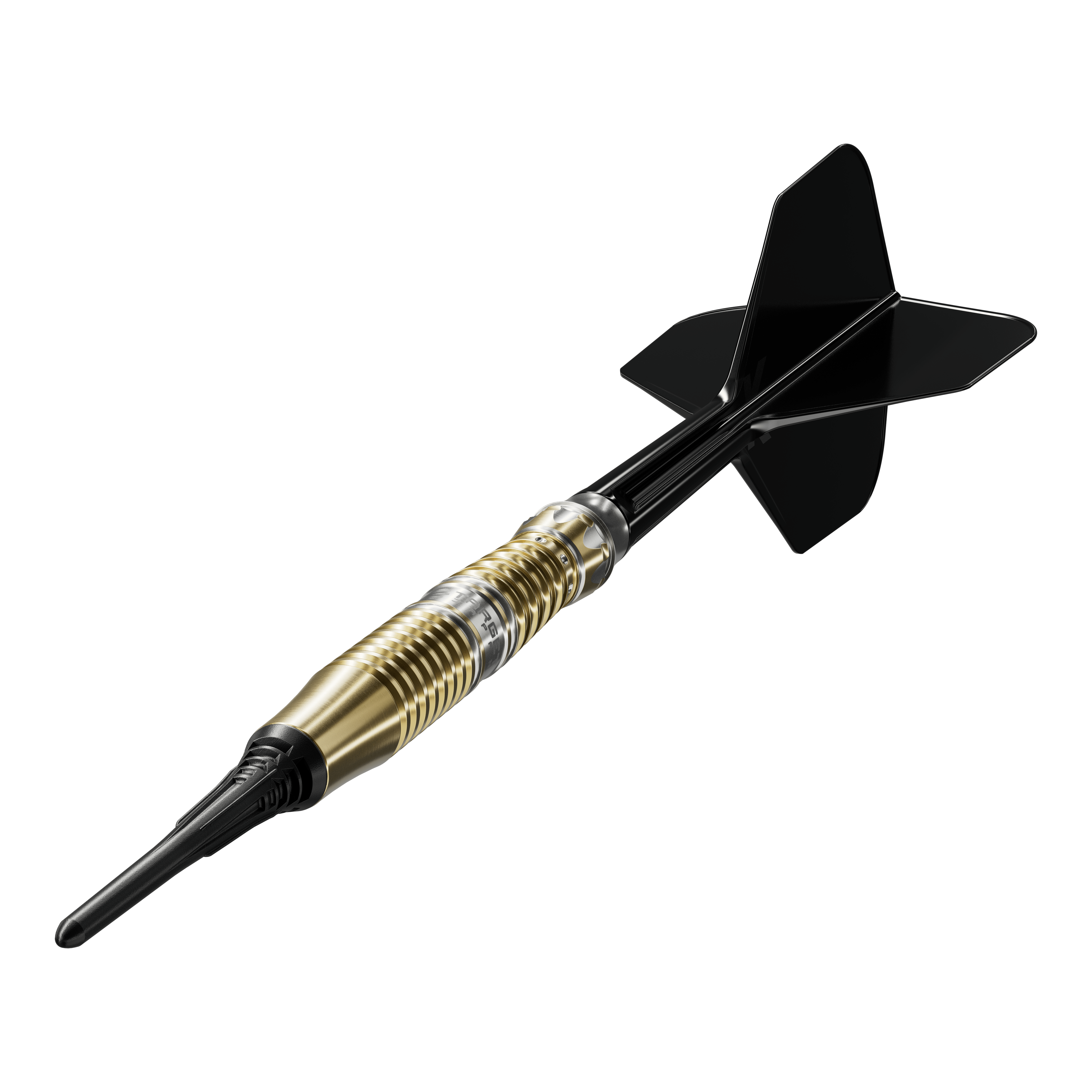 Target Black Marque Enzo Soft Darts - 18g Target Black Marque Enzo Softdarts - 18g sind auf diesem Bild zu sehen. Perfekt ausbalancierte Softdarts für ambitionierte Spieler.
