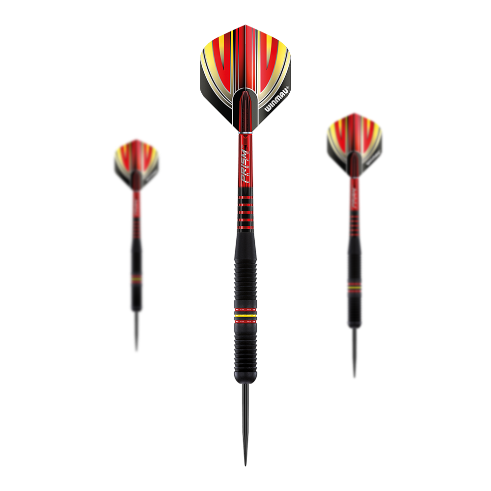 Winmau Outrage V1 Black Coated Brass Steel darts