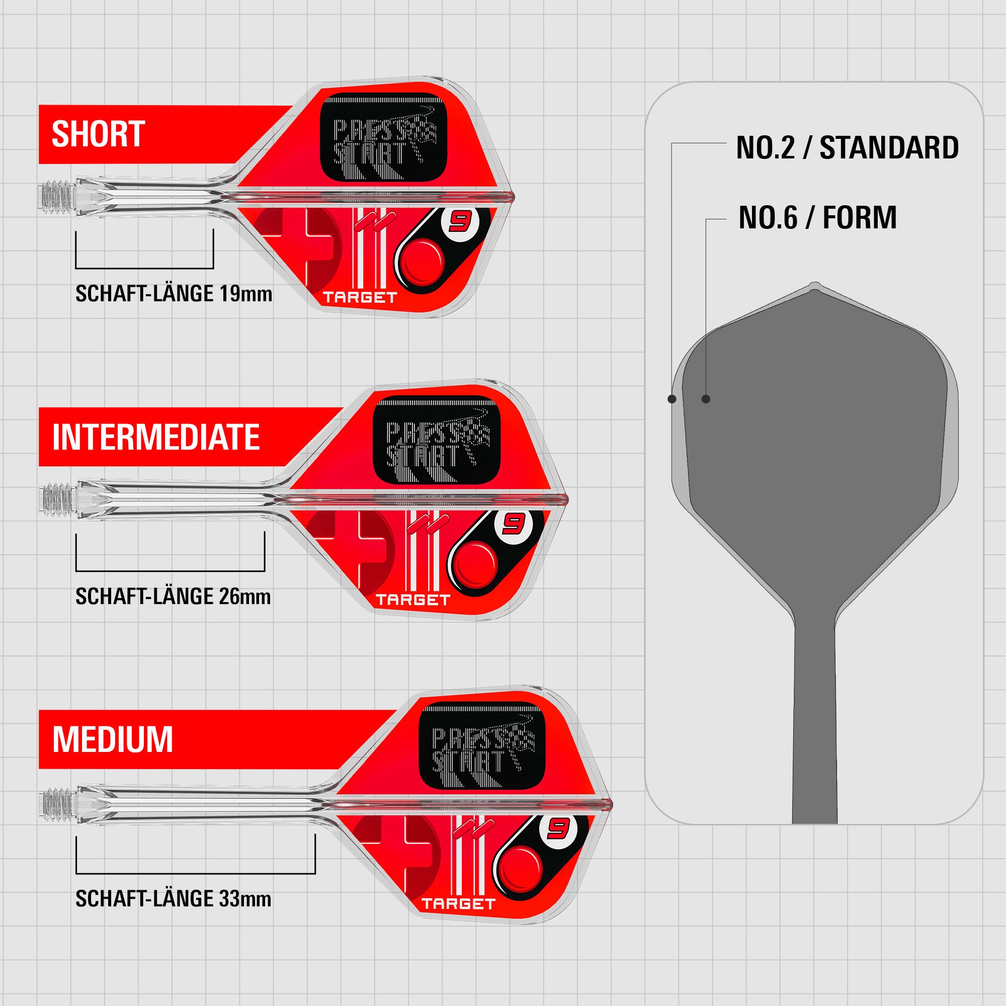 Target K-Flex Press Start No6 Flights Abgebildet ist das Produkt Target K-Flex Press Start No6 Flights. Es handelt sich um Dart-Flights für präzises Werfen.