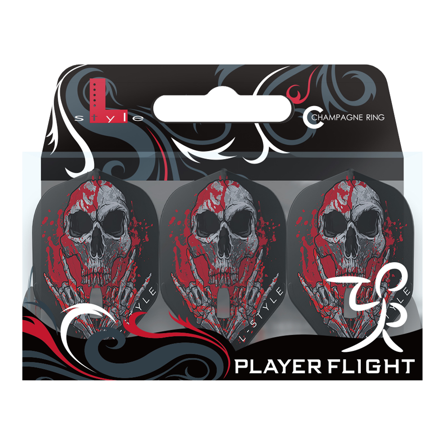 L-Style Ryan Searle V3 L1PRO Clear Black Flights