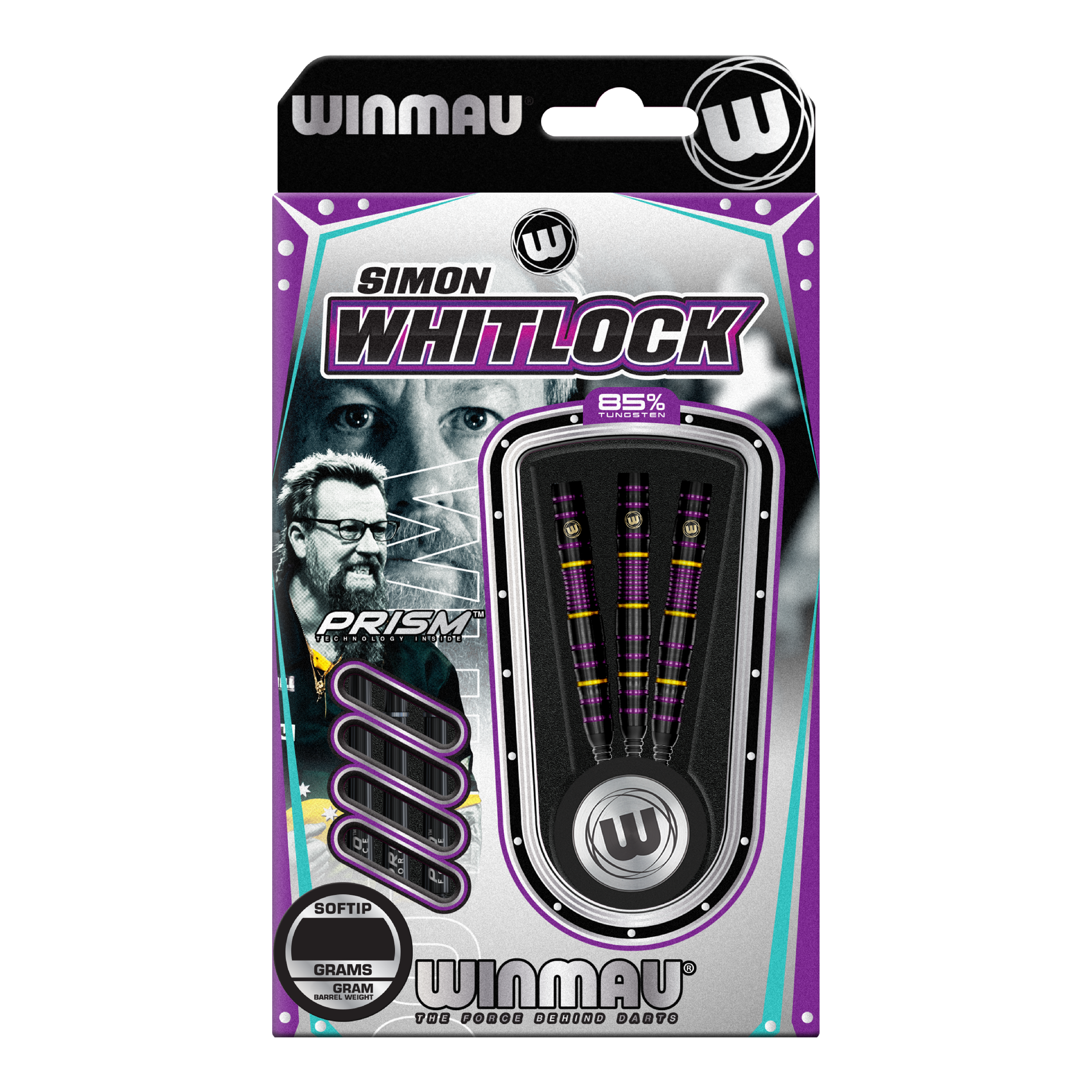 Winmau Simon Whitlock 85 Pro-Series Soft Darts - 20g