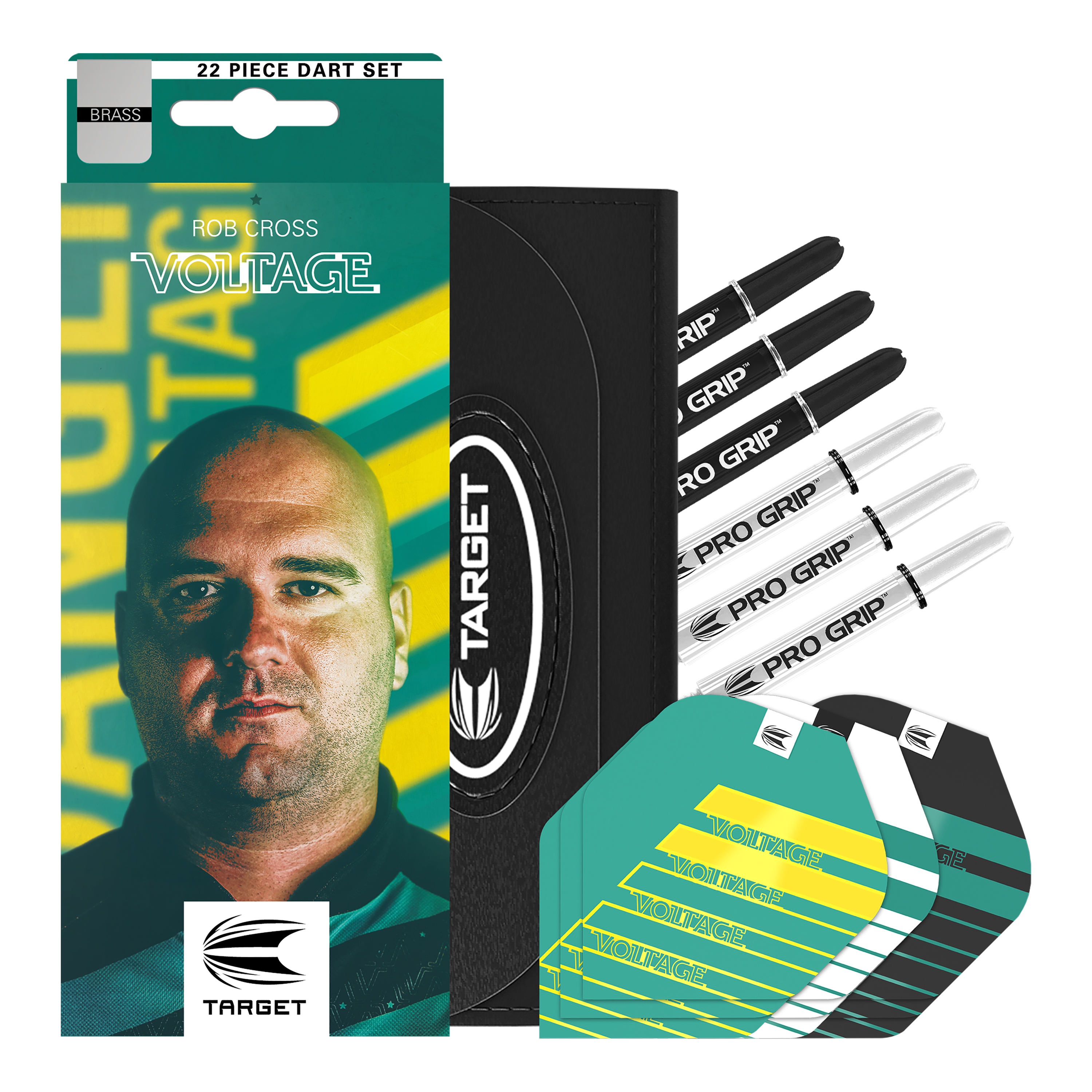 Target Rob Cross Brass Soft Darts - 18g