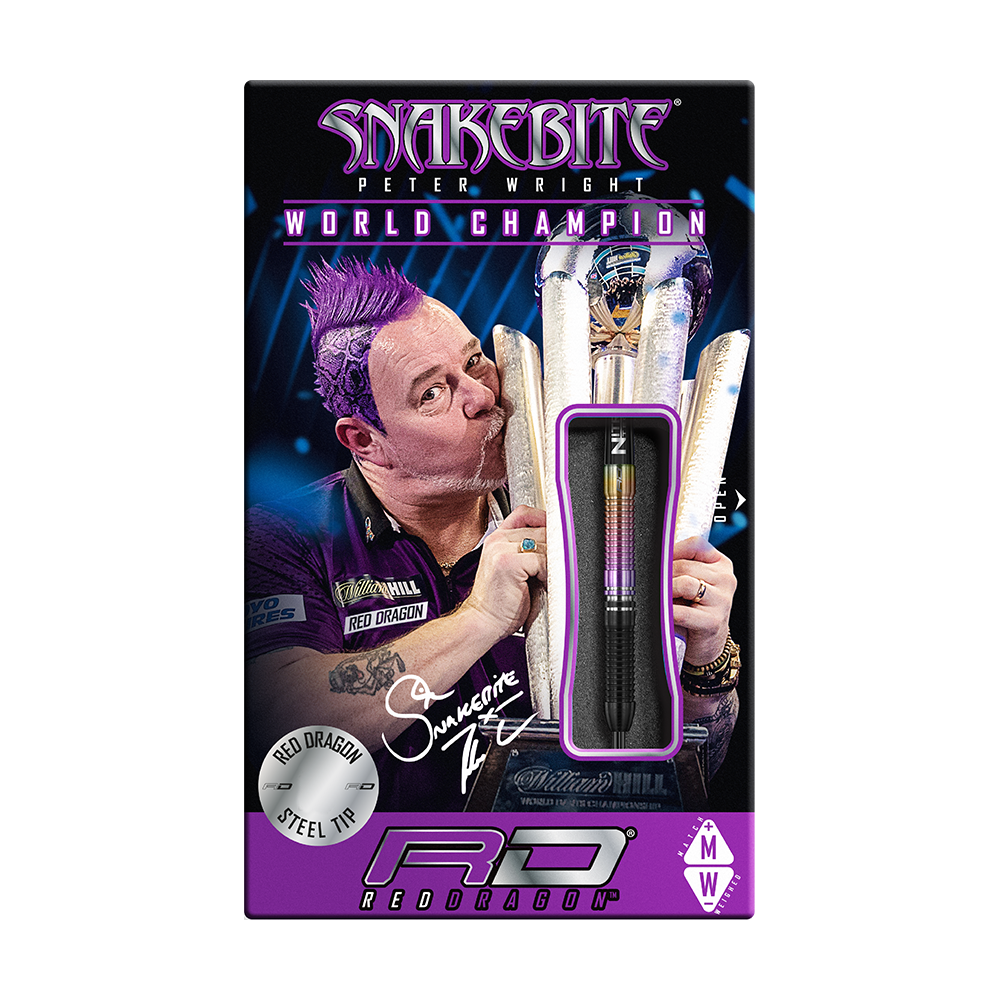 Red Dragon Peter Wright Snakebite World Champion 2020 Edition Steeldarts