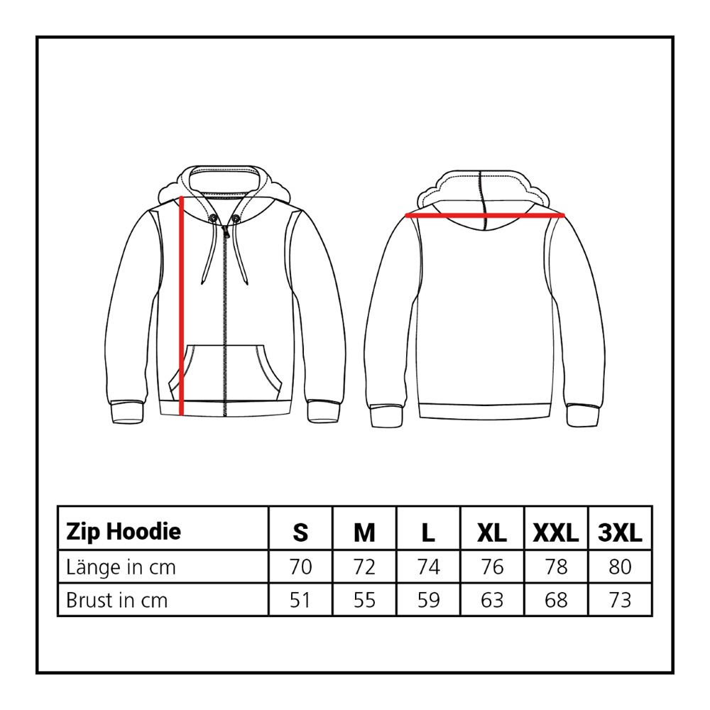 Löwen Collection Zip Hoodie