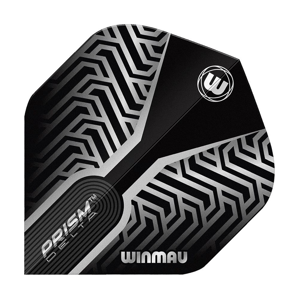 Winmau Prism Delta Silver No2 Standard Flights Das Bild zeigt die Winmau Prism Delta Silver No2 Standard Flights. Diese Flights sind für den Einsatz an Dartpfeilen geeignet.