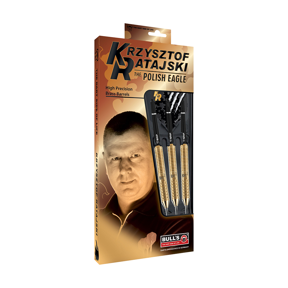 Bulls Krzysztof Ratajski Brass Gold Steeldarts - 22g