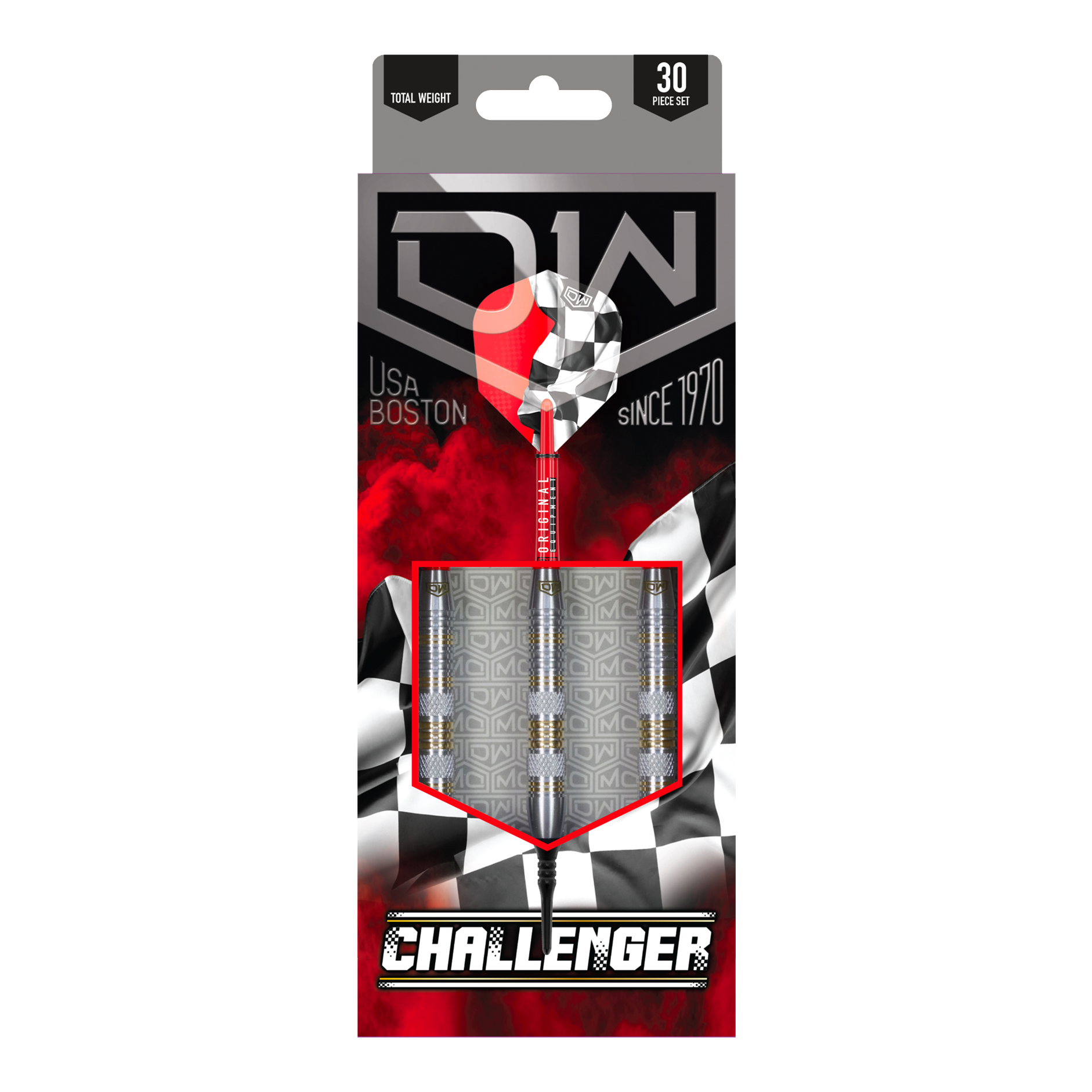 DW Challenger Brass Soft Darts - 18g