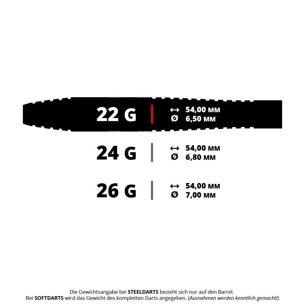 Bulls Stingray ST3 Steeldarts