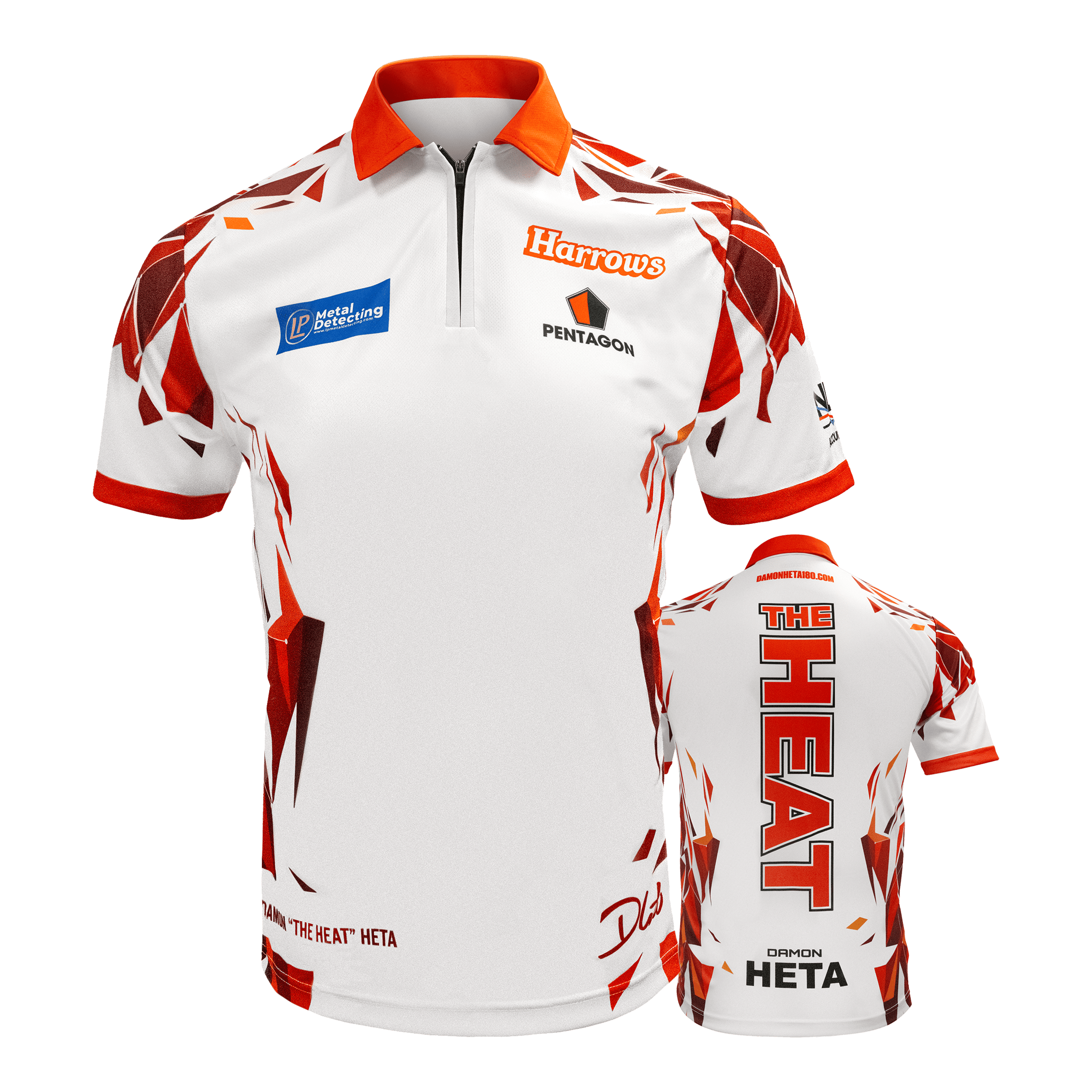 Harrow's Damon Heta player shirt Dies ist das Harrows Damon Heta Playershirt. Das Produkt ist ein Dartspielertrikot.