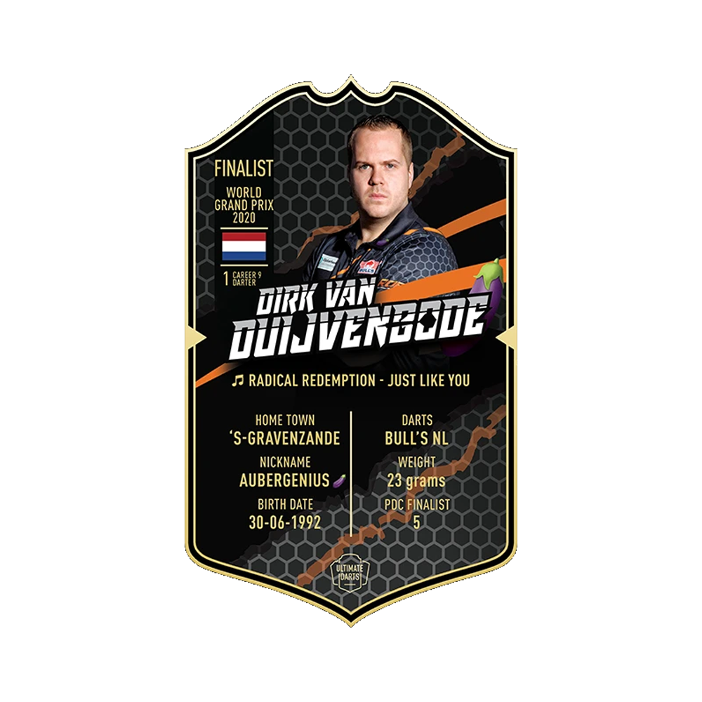 Ultimate Darts Card - Dirk Van Duijvenbode