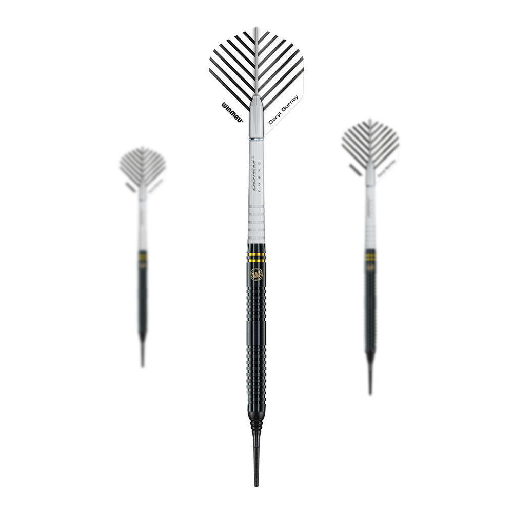 Winmau Daryl Gurney Black Special Edition Softdarts - 22 g