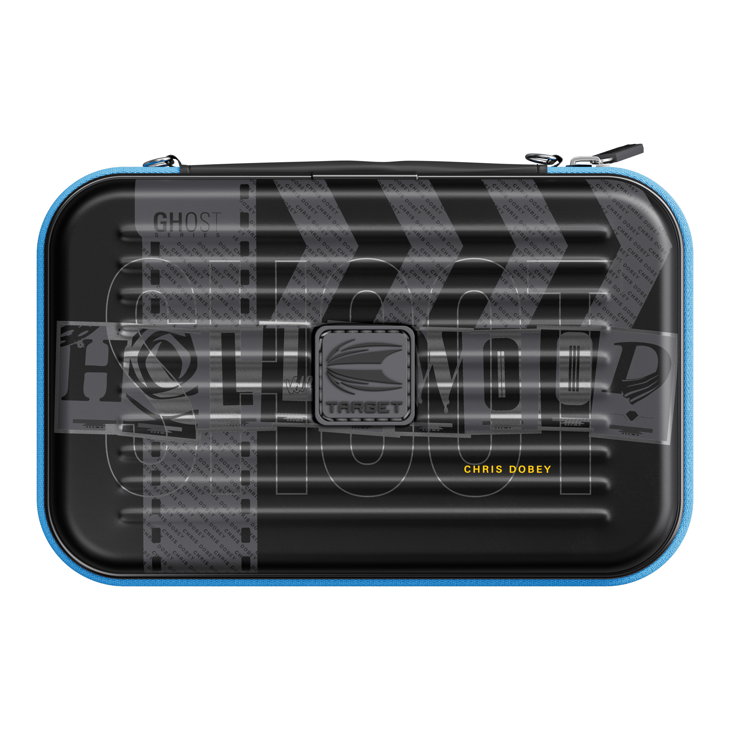 Takoma XL Ghost Series Chris Dobey dart case Das Bild zeigt das Takoma XL Ghost Series Chris Dobey Dartcase. Das Case schützt und organisiert Dartpfeile optimal.