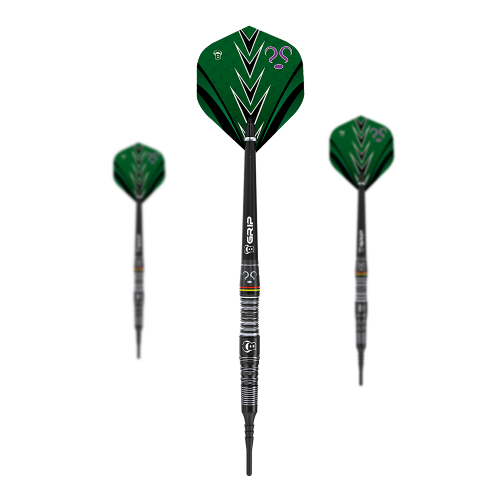 Bulls Brian Raman The Riddler Soft Darts - 18g