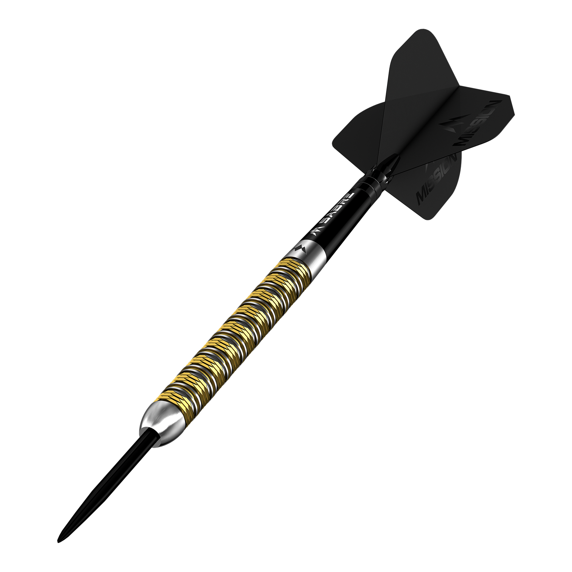 Das Bild zeigt Mission Kinsuji Steeldarts. Die Steeldarts sind aus verschiedenen Perspektiven dargestellt.