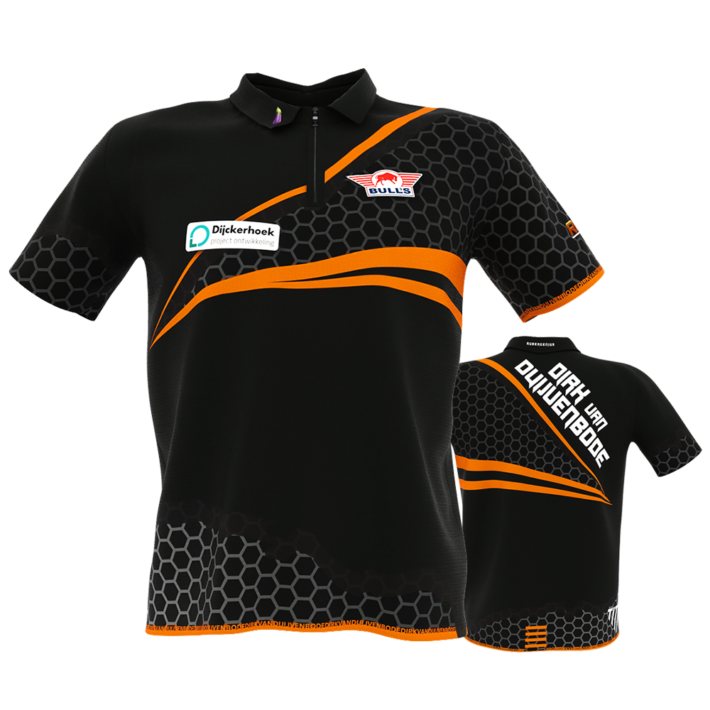 Bulls NL Dirk Van Duijvenbode dart shirt