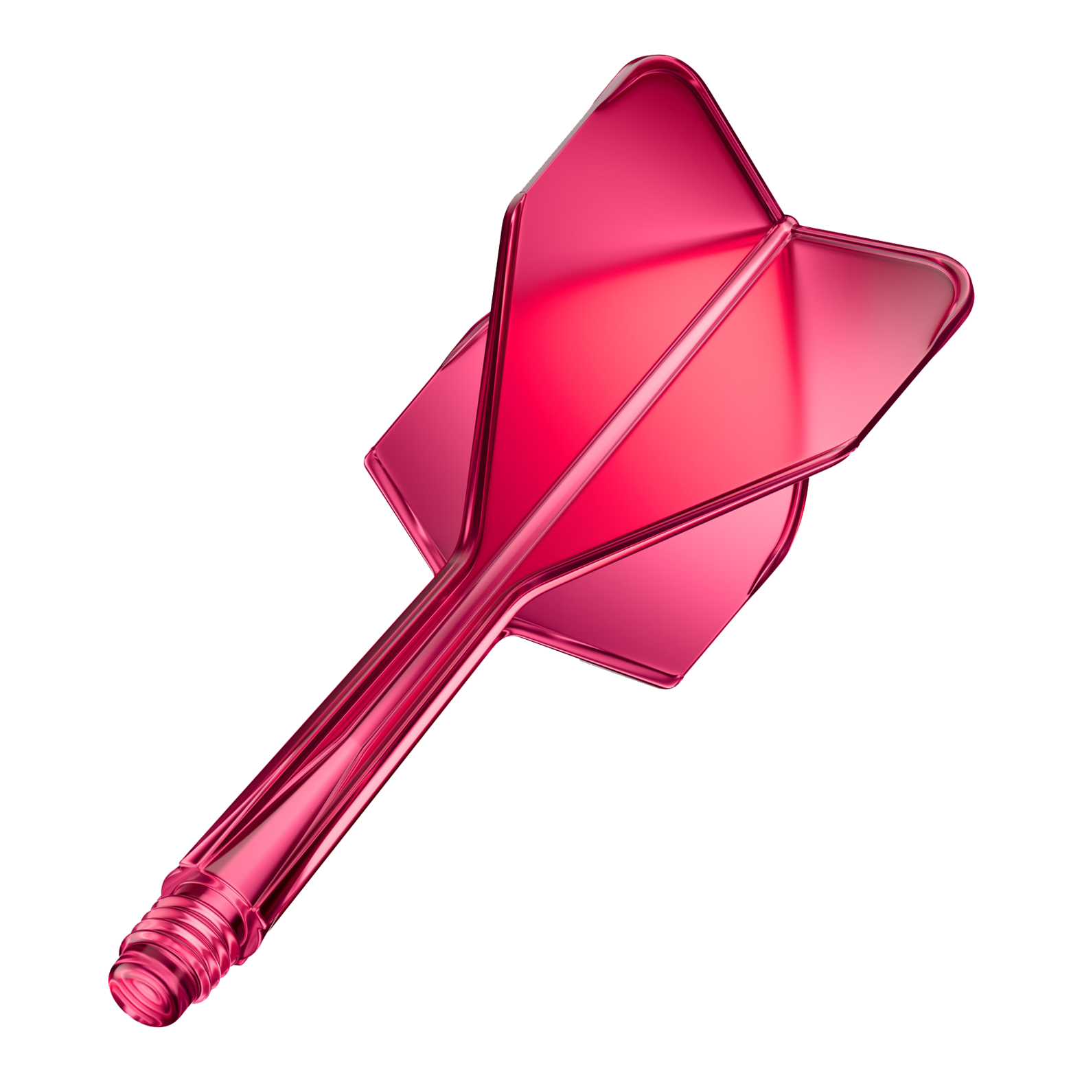 GOAT A1R No6 Flight Shaft System - Neon Pink Das Produkt GOAT A1R No6 Flight-Shaft-System in Neon Pink ist abgebildet. Das Dartzubehör besticht durch seine auffällige pinke Farbe.