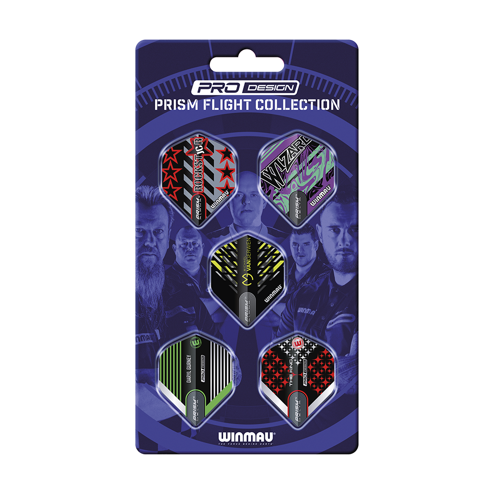 Winmau Players Pro Design Prism Flights Collection