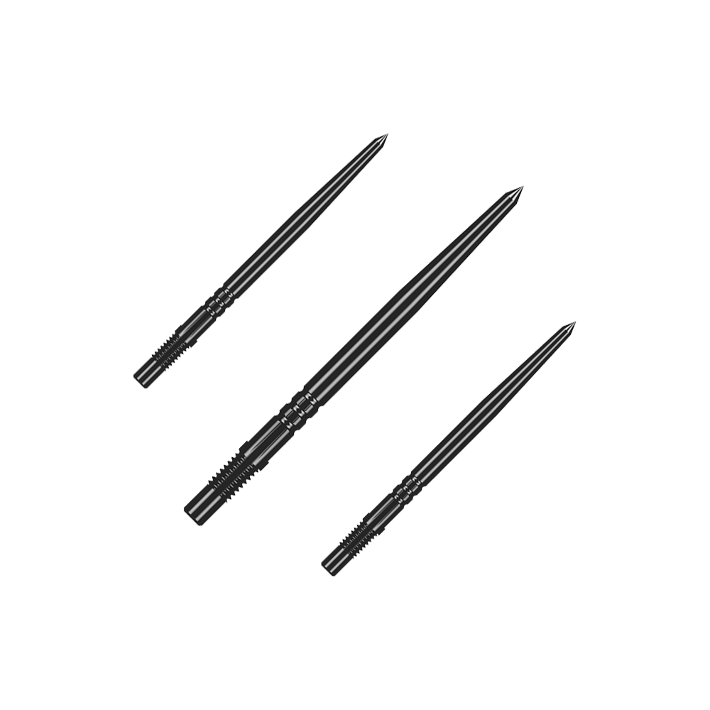 Shot Turbo Point Dart Tips - Black Shot Turbo Point Dart Tips - Black
