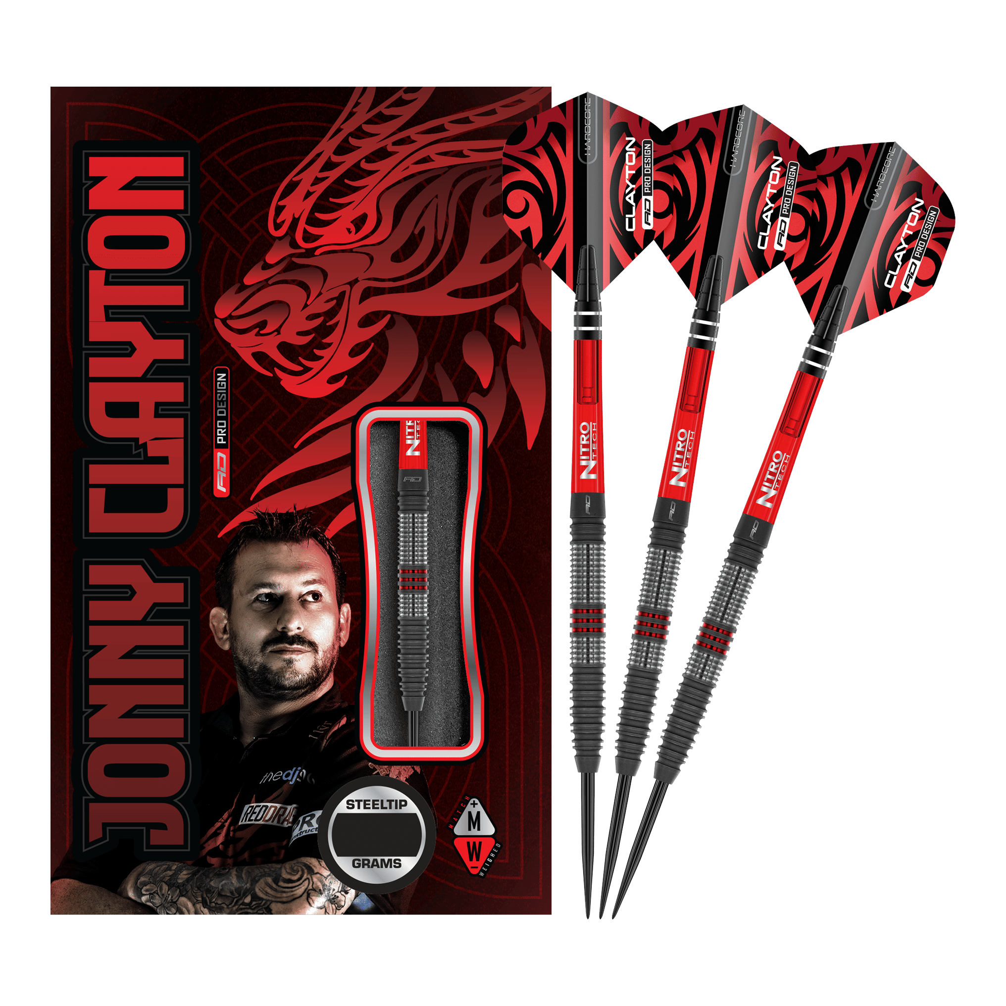 Red Dragon Jonny Clayton Hiraeth Steeldarts