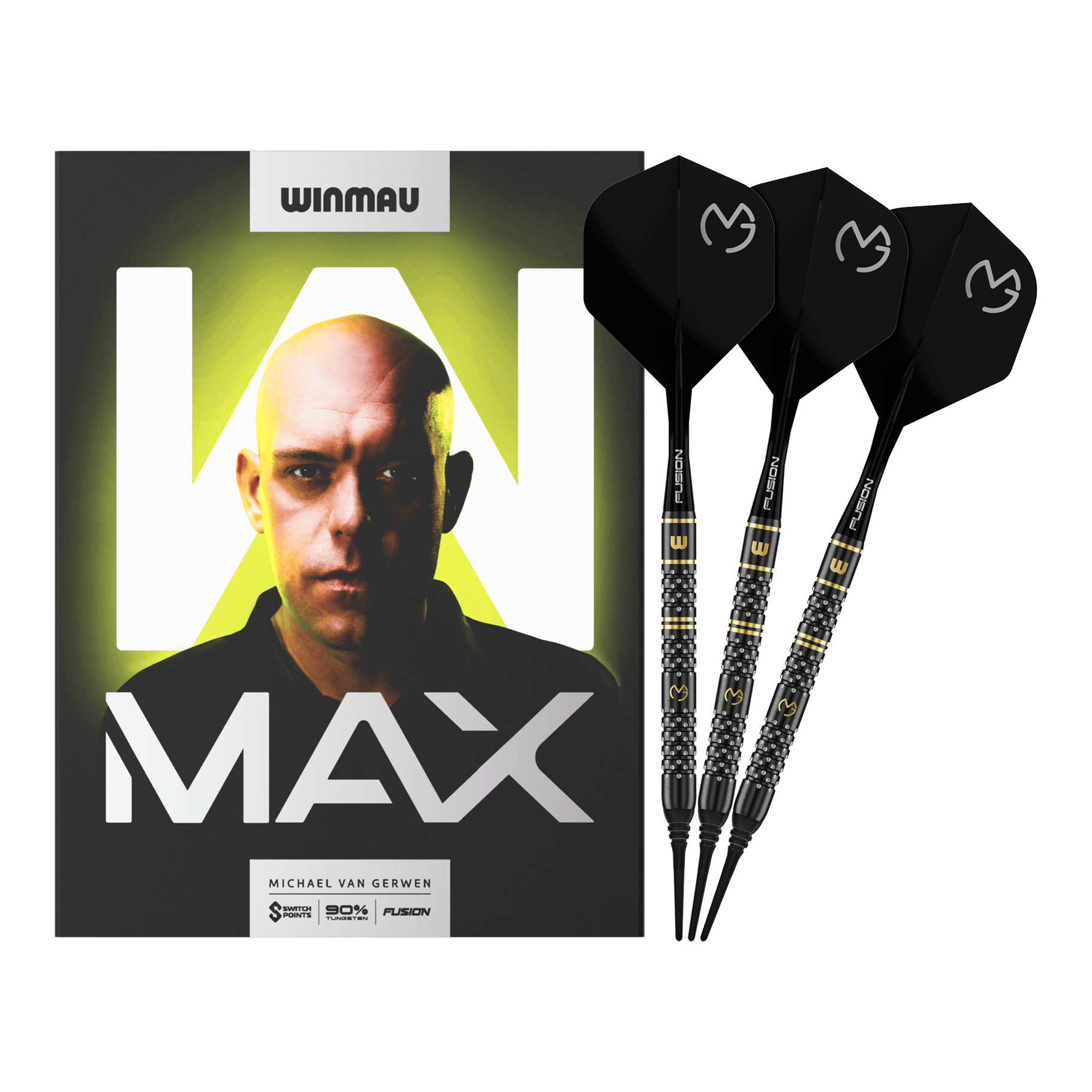 Winmau Michael Van Gerwen W-MAX soft darts - 18g