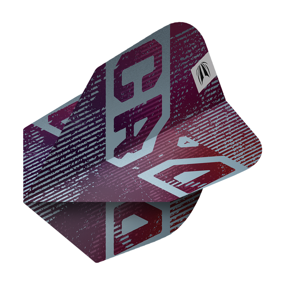 Target Pro Ultra Cryo No6 Flights - 3 Sets Target Pro Ultra Cryo No6 Flights - 3 Sets in Nahaufnahme. Das Bild zeigt das Design und die Farben der Dart Flights.