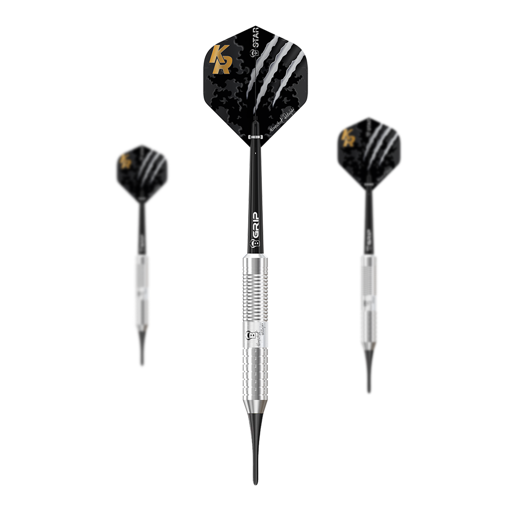 Bulls Krzysztof Ratajski Brass Silver Softdarts - 18g