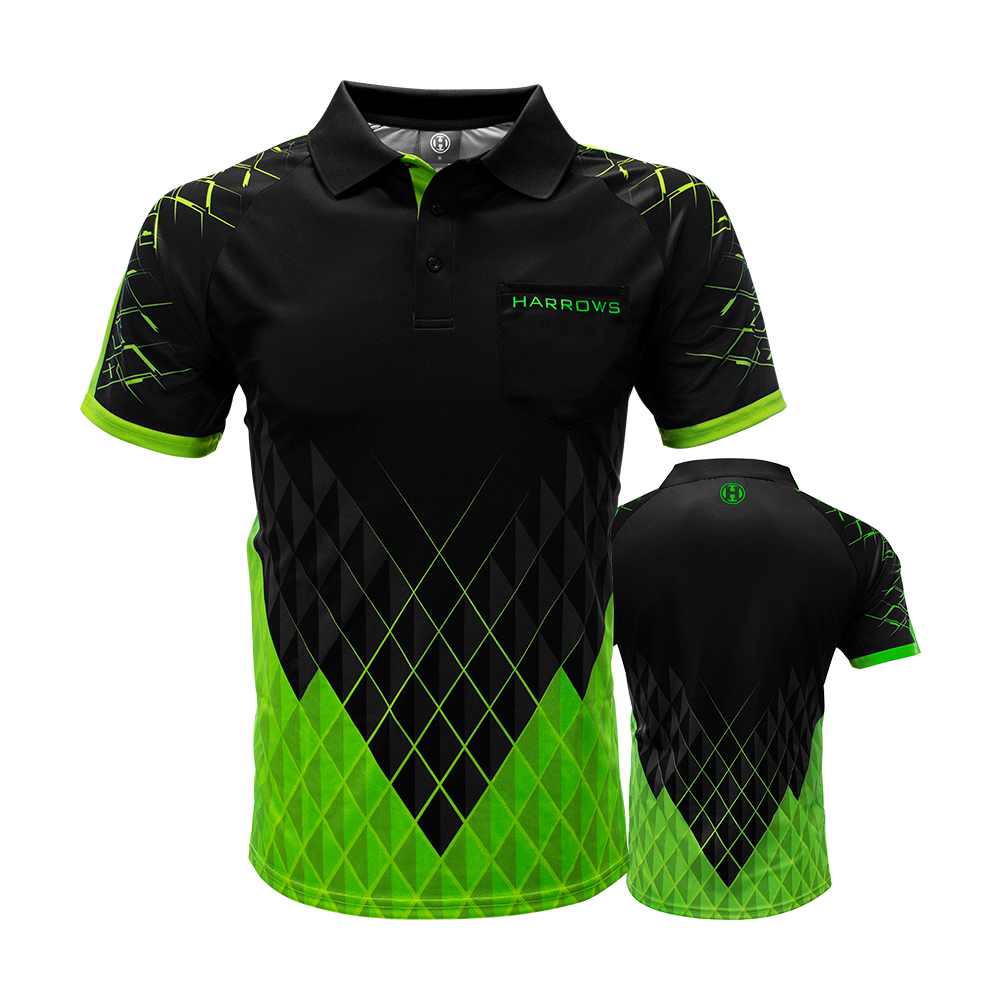 Harrows Paragon Dart Shirt - Green