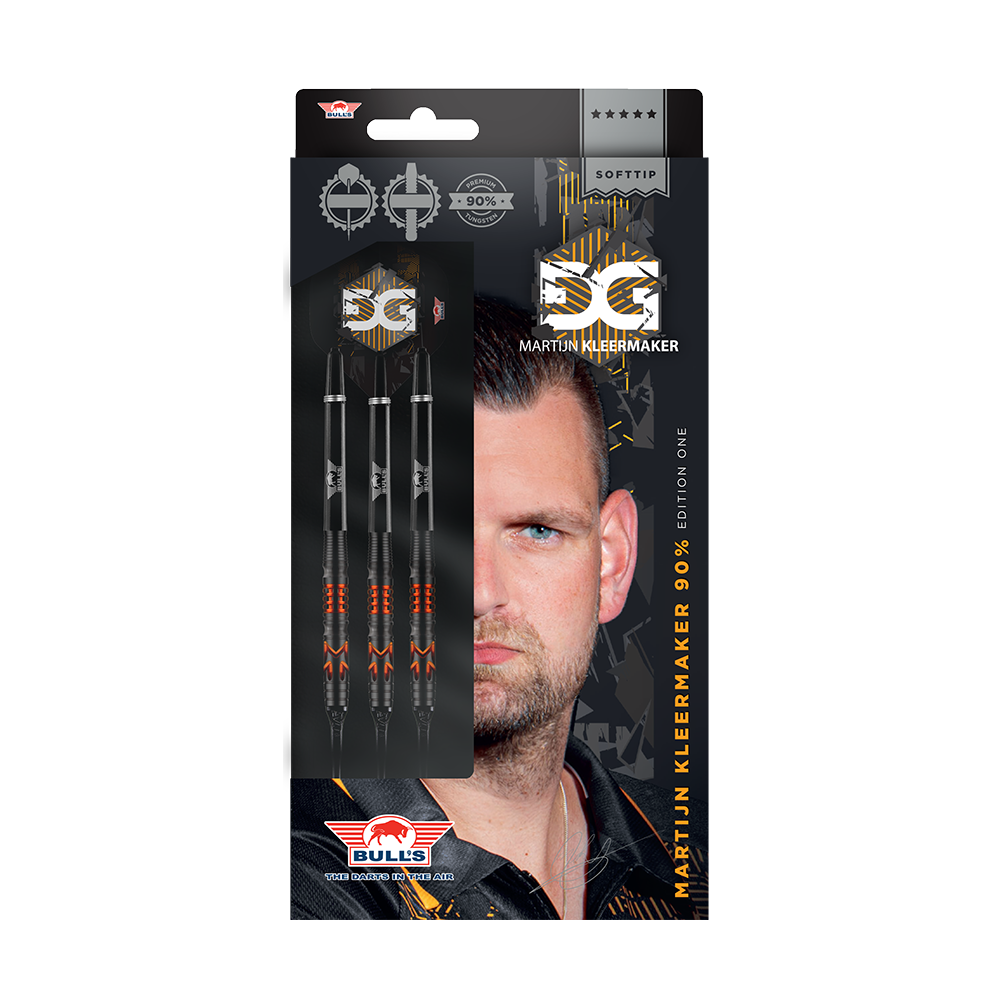 Bulls NL Martijn Kleermaker 90% Softdarts - 18g