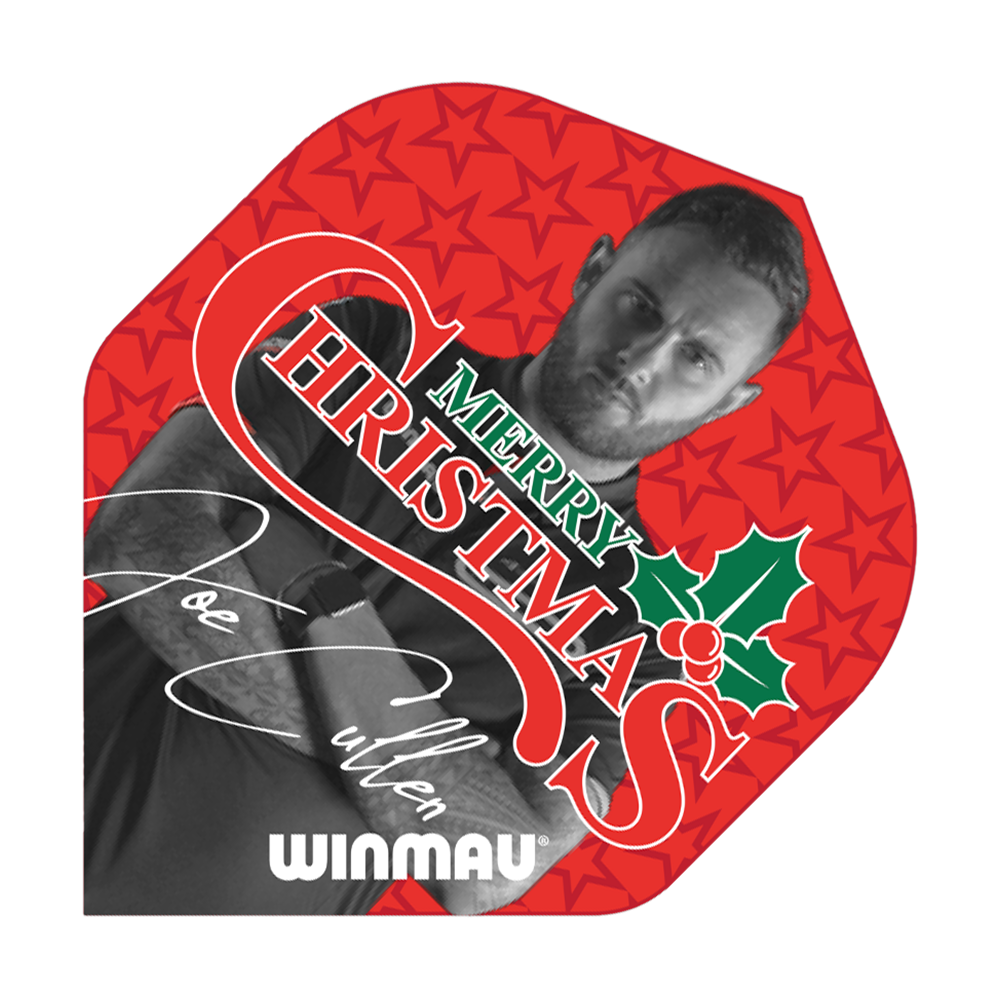 Winmau Merry Christmas Joe Cullen Signature Standard Flights