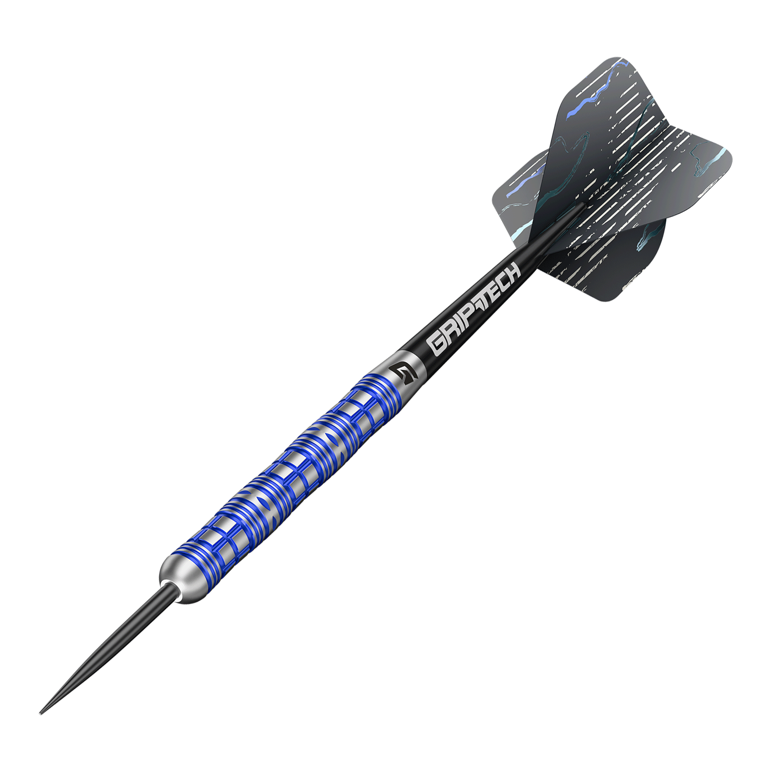 Abgebildet sind die GOAT Surfer Steeldarts. Das Produkt eignet sich für präzises Dartspielen.