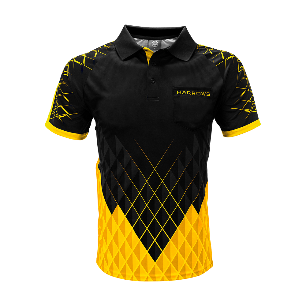 Harrows Paragon Dart Shirt - Yellow