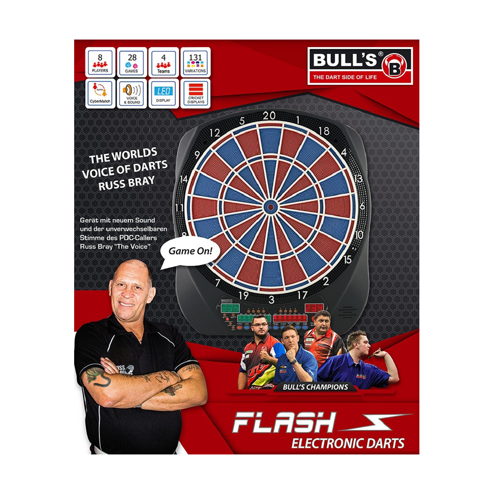 Bulls Flash RB Sound Elektronik Dartboard