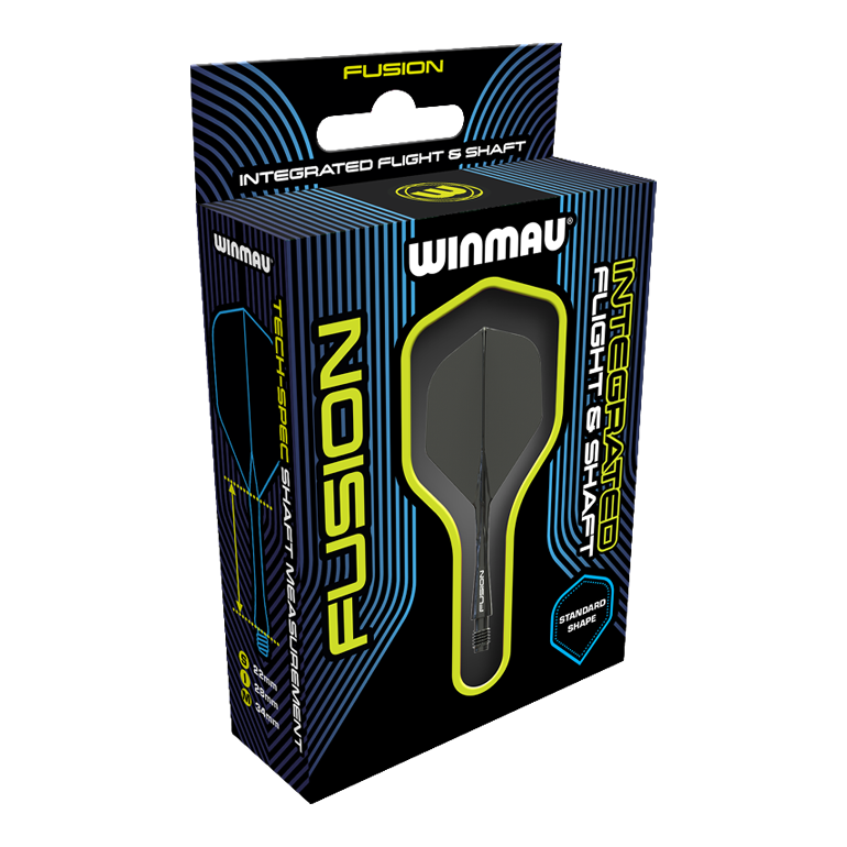 Winmau Fusion Flight Shaft System Standard Black