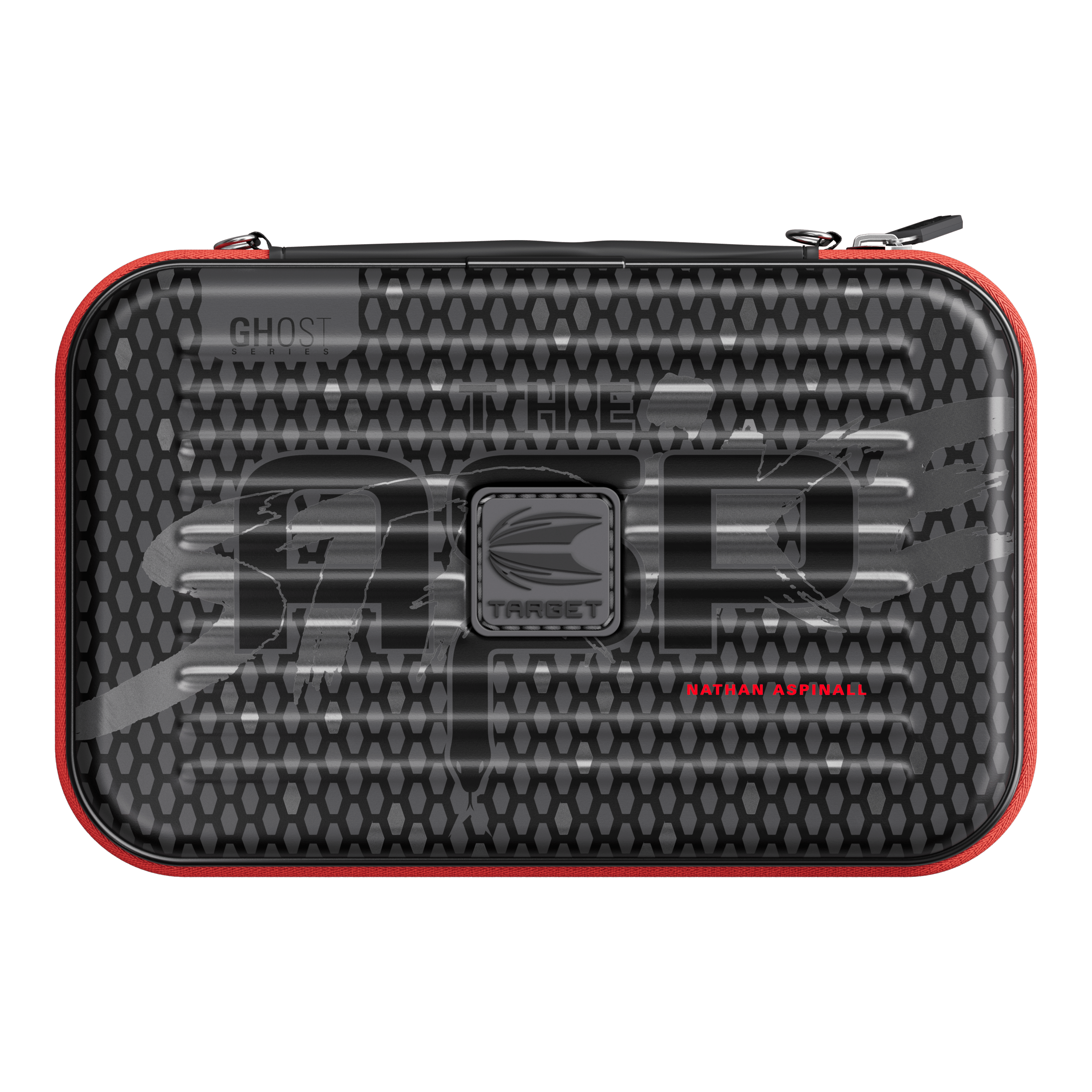 Takoma XL Ghost Series Nathan Aspinall dart case Das Bild zeigt das Takoma XL Ghost Series Nathan Aspinall Dartcase. Das Dartcase ist speziell für Dartspieler entworfen.