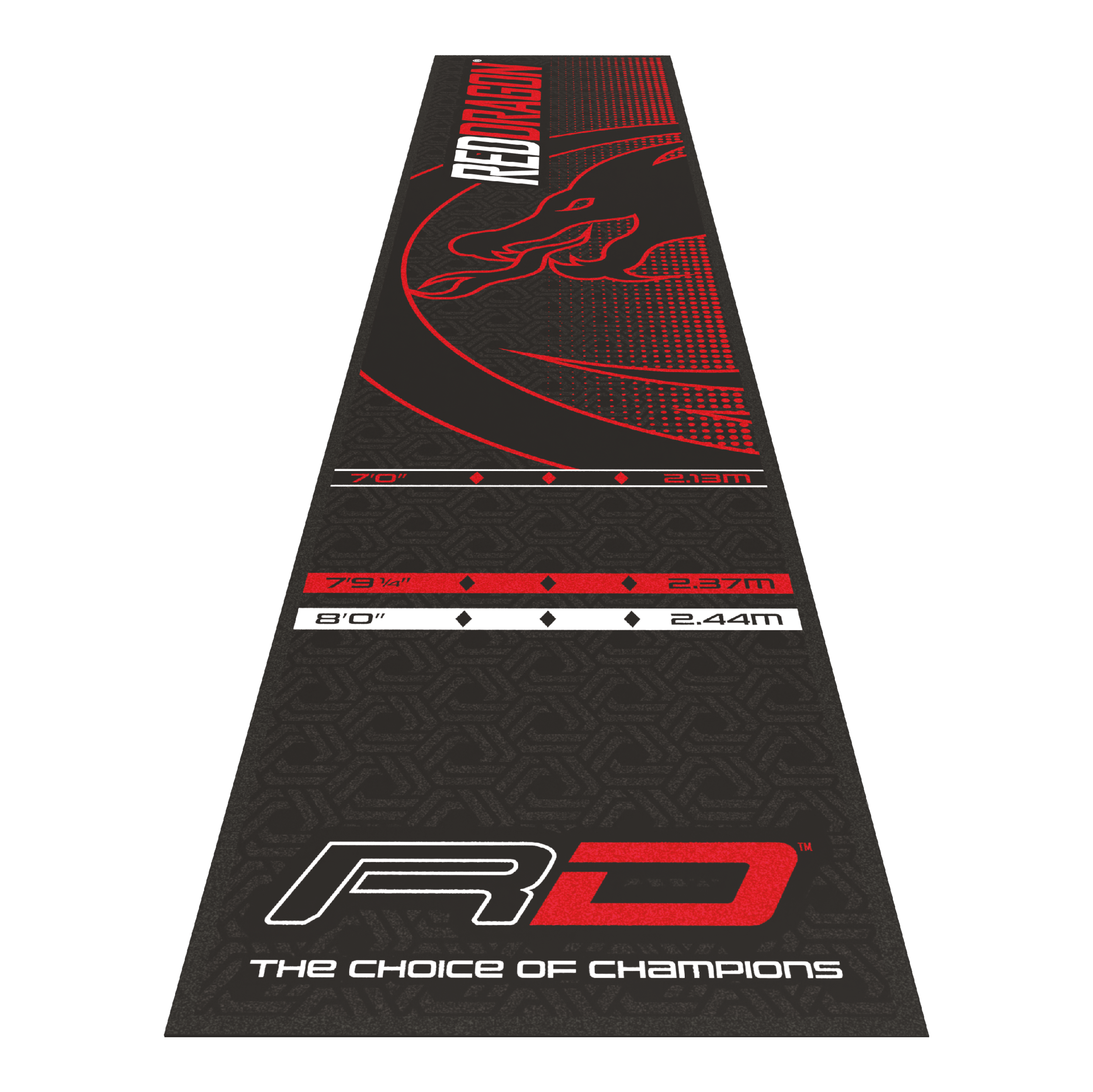 Red Dragon Soft-Feel Dart Mat Dart Carpet 2024