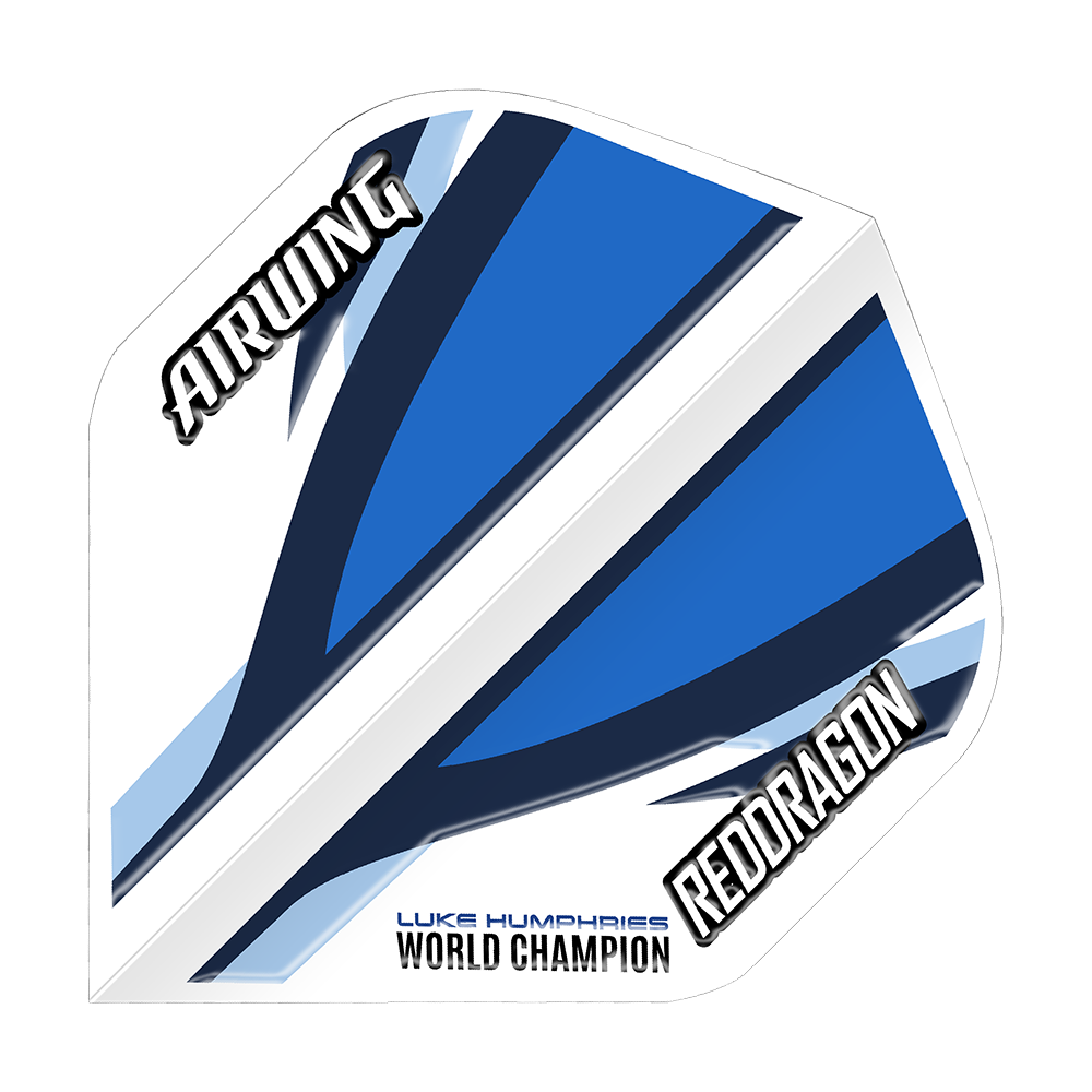 Red Dragon Airwing Luke Humphries World Champion White Blue Standard Flights