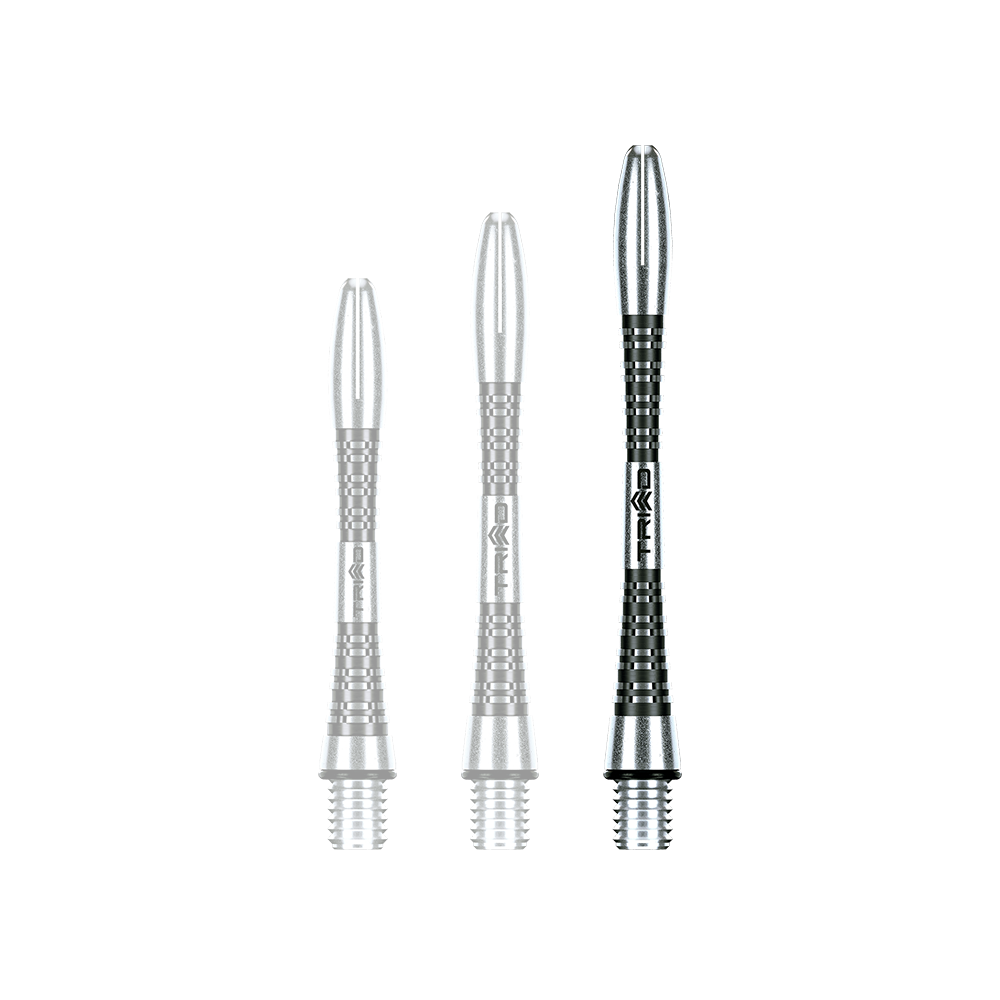 Winmau Triad Aluminium Shafts - Schwarz